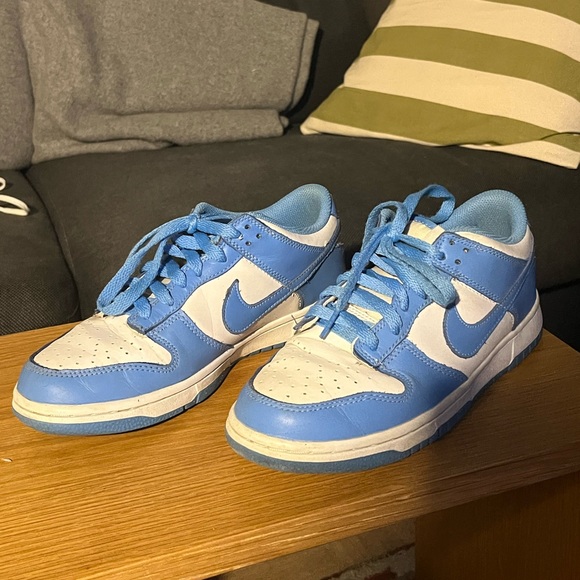 Nike Shoes - Blue and White Nike Dunks